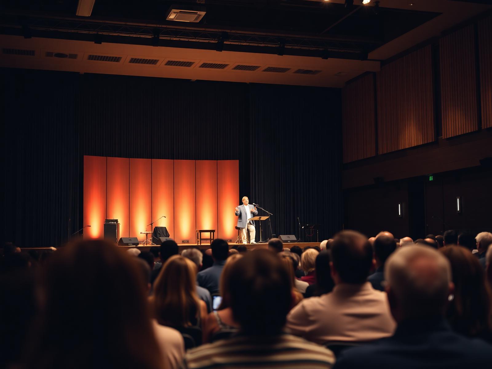 Pastor preaching at Destiny Church